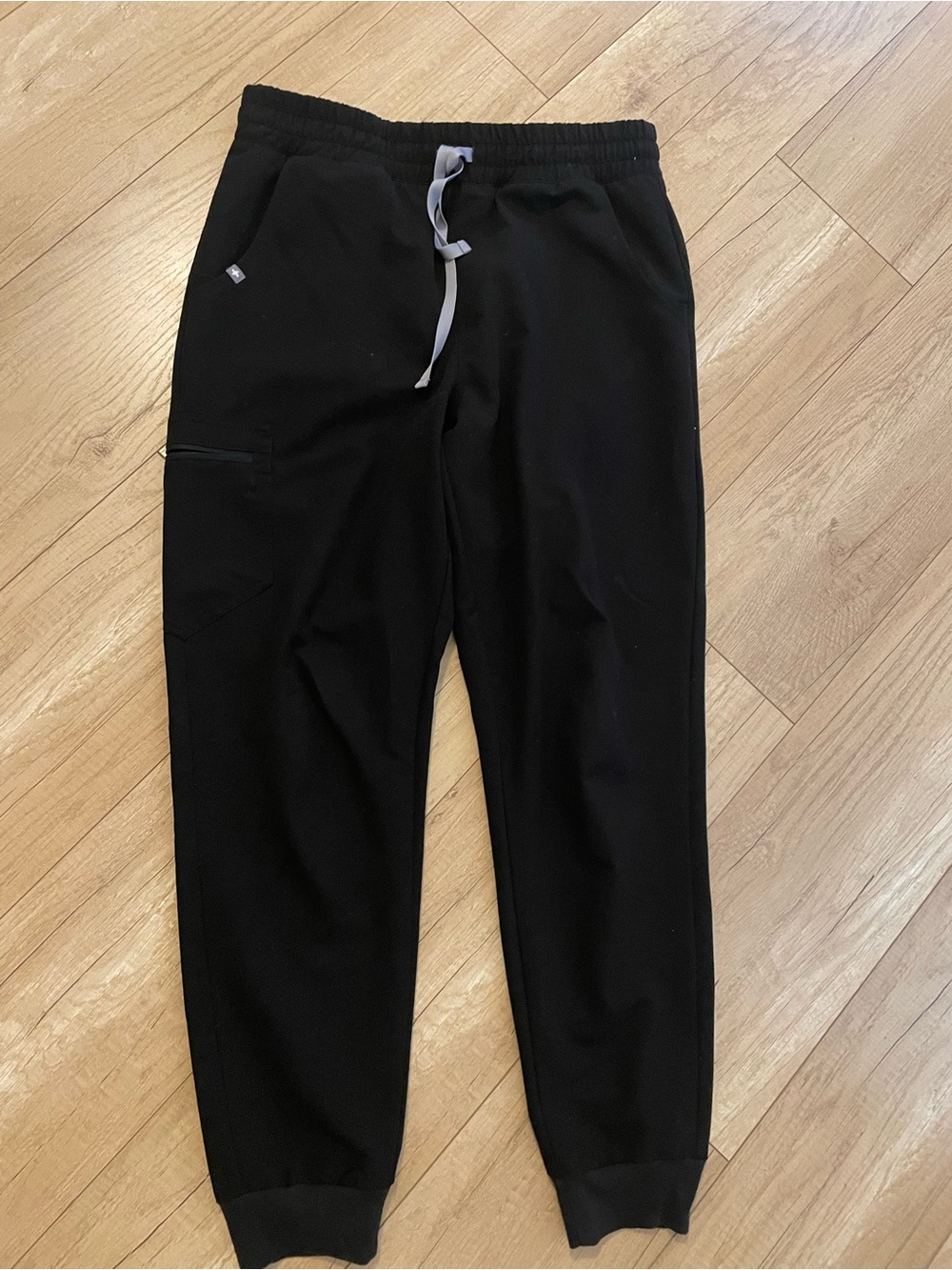 Figs Black High-Waisted Zamora Joggers